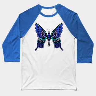 Designer Butterfly Baseball T-Shirt